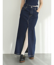 デニムロングスカート