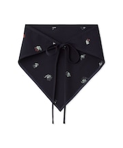 【LILY BROWN×KEITA MARUYAMA】エンブロイダリートライアングルスカーフ