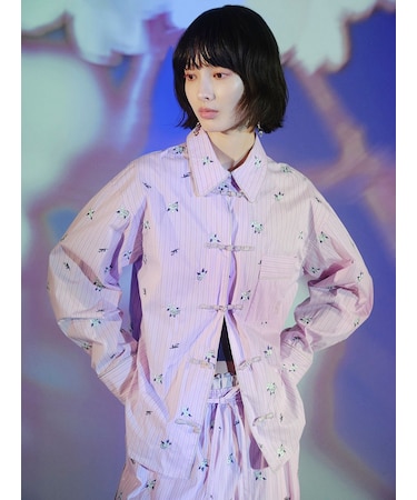 【LILY BROWN×KEITA MARUYAMA】チャイナスリーピングシャツ