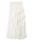 【WEB限定00サイズ】ラッフルフリルティアードスカート