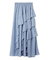 【WEB限定00サイズ】ラッフルフリルティアードスカート