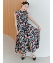 【LILY BROWN×KEITA MARUYAMA】ボタニカルチェリー柄ワンピース