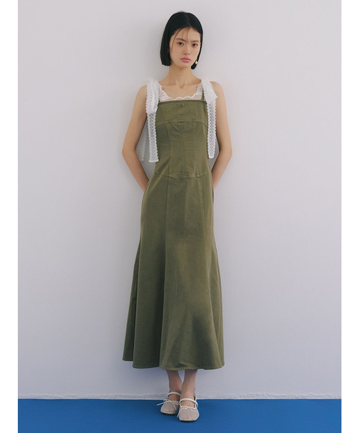 デニムキャミワンピース