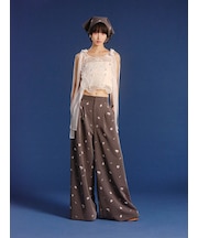 【LILY BROWN×KEITA MARUYAMA】sakuraエンブロイダリートラウザーズ