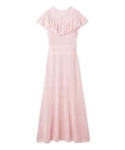 クロシェレーシーニットワンピース