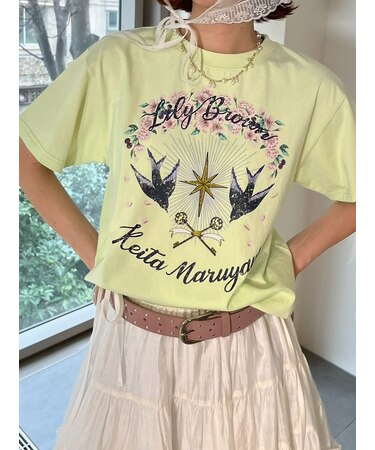 【LILY BROWN×KEITA MARUYAMA】グラフィックTシャツ