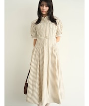 ポケットディティールシャツワンピ