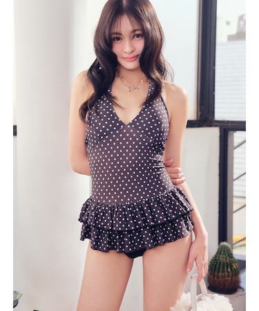 ボレロセットワンピース型スウィムウェア