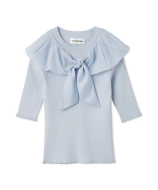 バルーンボウタイドッキングニット