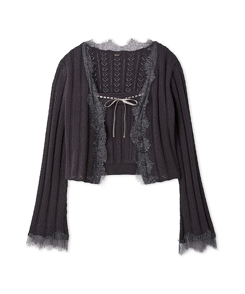 レースアップアンサンブル