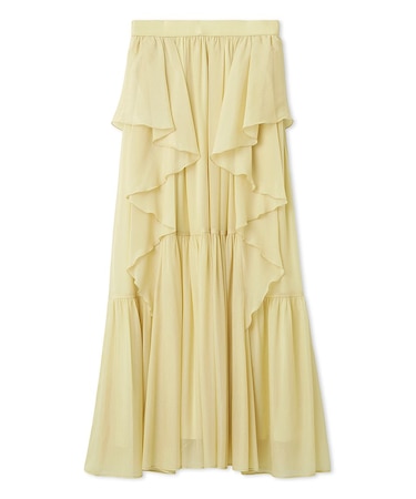 シアーカスケードボリュームスカート