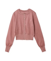 シアーニットカーディガン