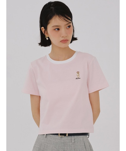 lilybear Tシャツ 最終値段！！！ Lily Bear】エアラインTシャツ(Tシャツ・カットソー)｜トップス｜LILY