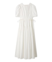 バックオープンリボンワンピース