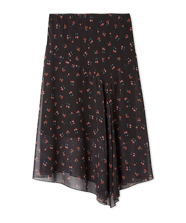 フルーツシフォンスカート