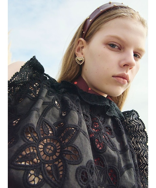 marc jacobs レーストリムブラウス marc jacobs レーストリムブラウス 【公式通販】