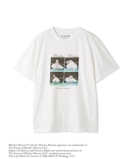 【LILY BROWN×GOOD ROCK SPEED×Marilyn Monroe】コラージュフォトTシャツ