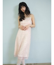 [L.B CANDY STOCK]シャイニーワンピース