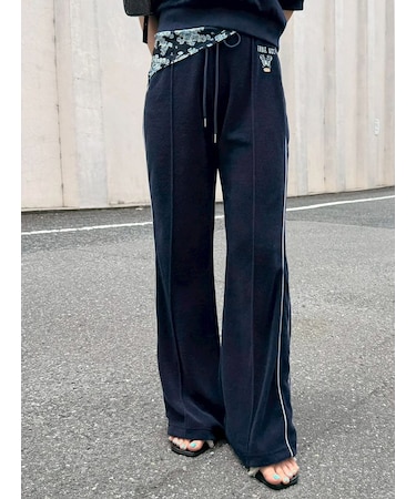 【LILY BROWN×ANNA SUI】サイドラインパイルパンツ