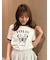 【LILY BROWN×ANNA SUI】バタフライリンガーストーンTシャツ