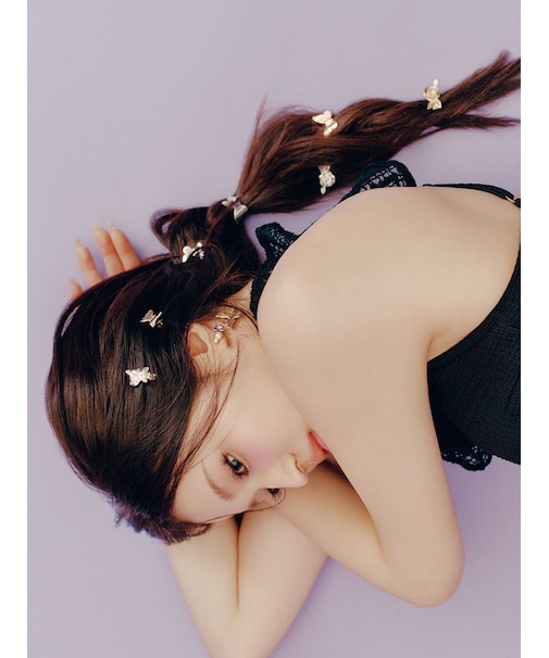 【LILY BROWN×ANNA SUI】バタフライスターピアス