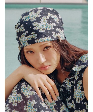 【LILY BROWN×ANNA SUI】プリントスカーフ