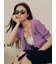 【LILY BROWN×ANNA SUI】レースニットカーディガン