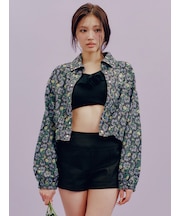 【LILY BROWN×ANNA SUI】スタッズデニムシャツブルゾン