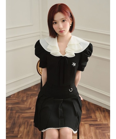 【LILY BROWN×Hearts2Hearts】プリーツスカート