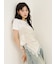 サテンキャミドッキングトップス