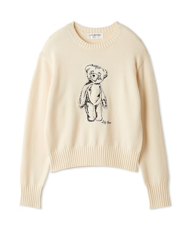 【Lily Bear】エンブロイダリーニット