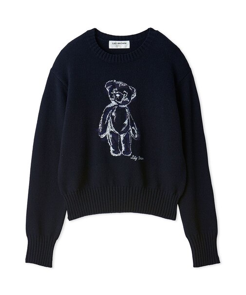 【Lily Bear】エンブロイダリーニット