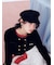 【LILY BROWN×MARY QUANT】パールボタンキャスケット