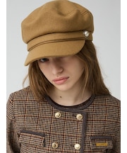 【LILY BROWN×MARY QUANT】パールボタンキャスケット