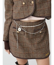 【LILY BROWN×MARY QUANT】2連チェーンベルト
