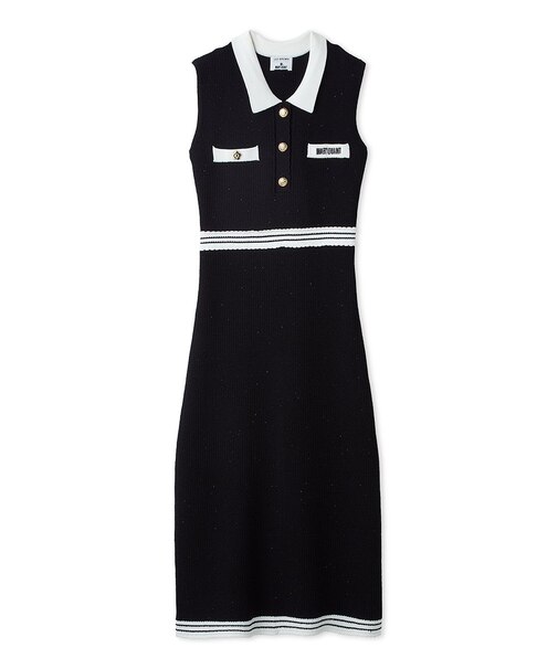 【LILY BROWN×MARY QUANT】ポロニットワンピース
