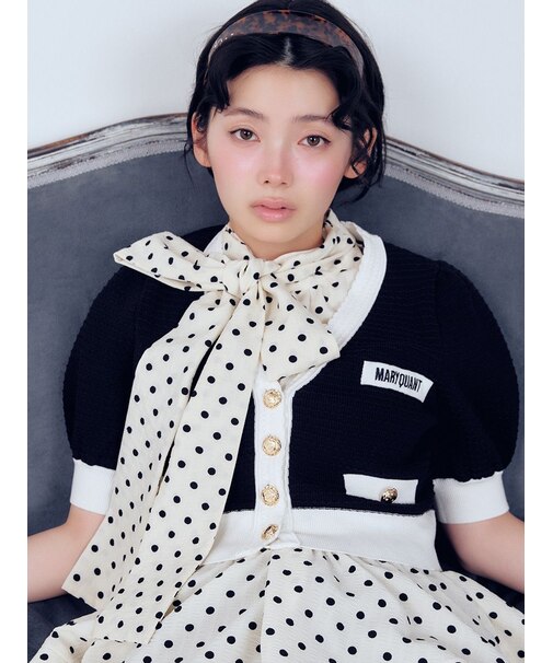 【LILY BROWN×MARY QUANT】ニットカーディガン