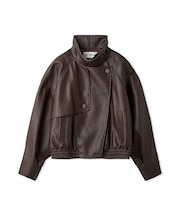 シュリンクレザージャケット