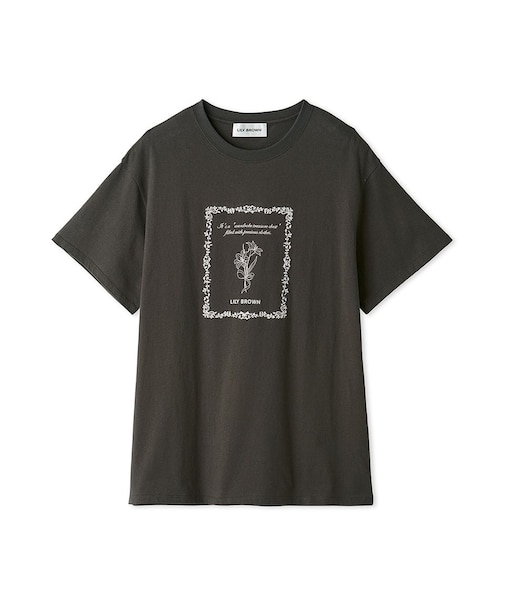 エンブロイダリープリントＴシャツ