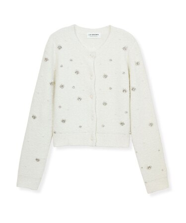 【SPECIAL PRICE】ビジューニットジャケット[L.B CANDY STOCK]