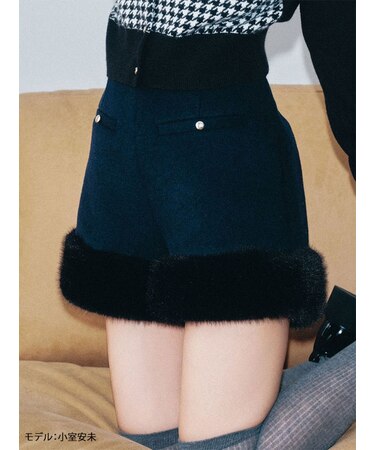 エコファーショートパンツ