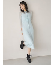 ウールモヘアシアーポロワンピース