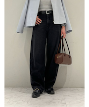 ウエストゴムカーヴィデニム【ウォッシャブル】