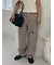 【WEB限定00サイズ】ワイドテーパードカットアウトデニムパンツ
