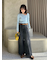 【WEB限定00サイズ】ルーズフィットタックバギーデニムパンツ
