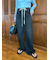 ウエストドロストワイドデニムパンツ