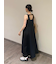 ドライタッチサテンソリッドワンピース