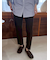 裾段差テーパードデニムパンツ
