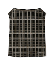 ボートネックシルケットカットプルオーバー