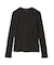 コットン100％クルーネックシアーロンT